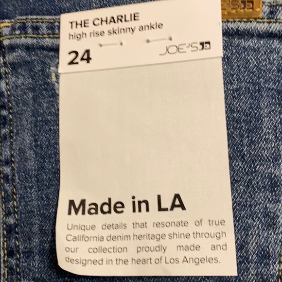 πHPπNWT Joes Jean
Charlie HighRise Ankle Skinny - Picture 4 of 11